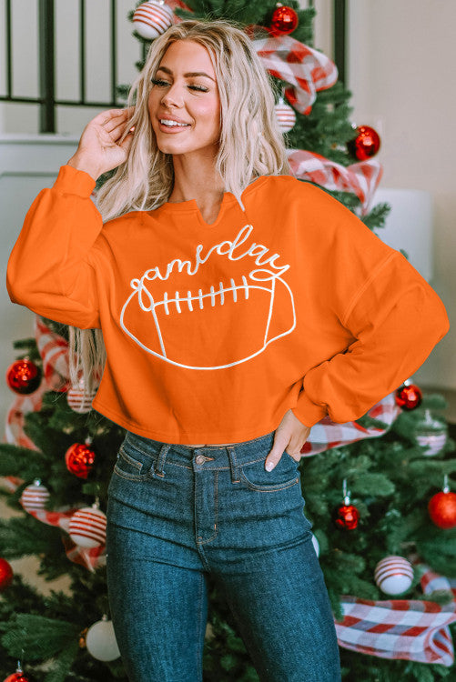 Sweatshirt Crop Gameday