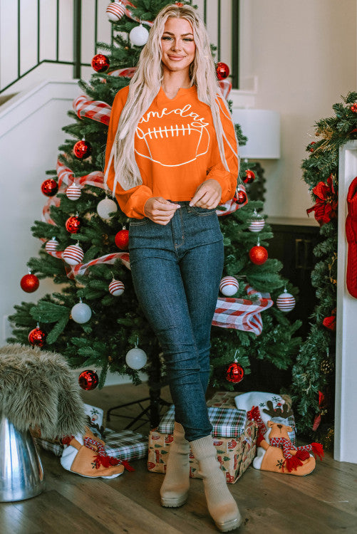 Sweatshirt Crop Gameday