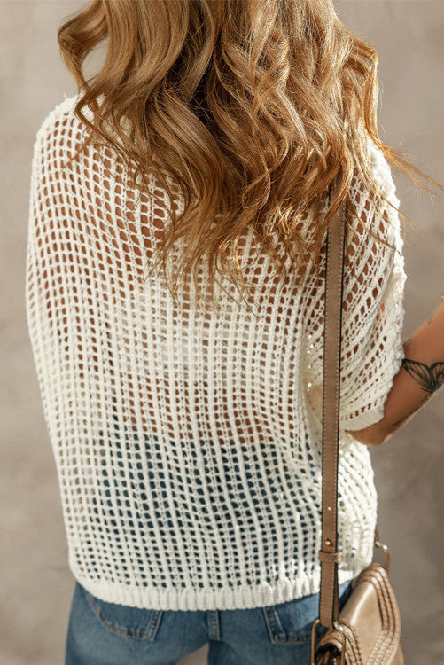 Flower Crochet Top