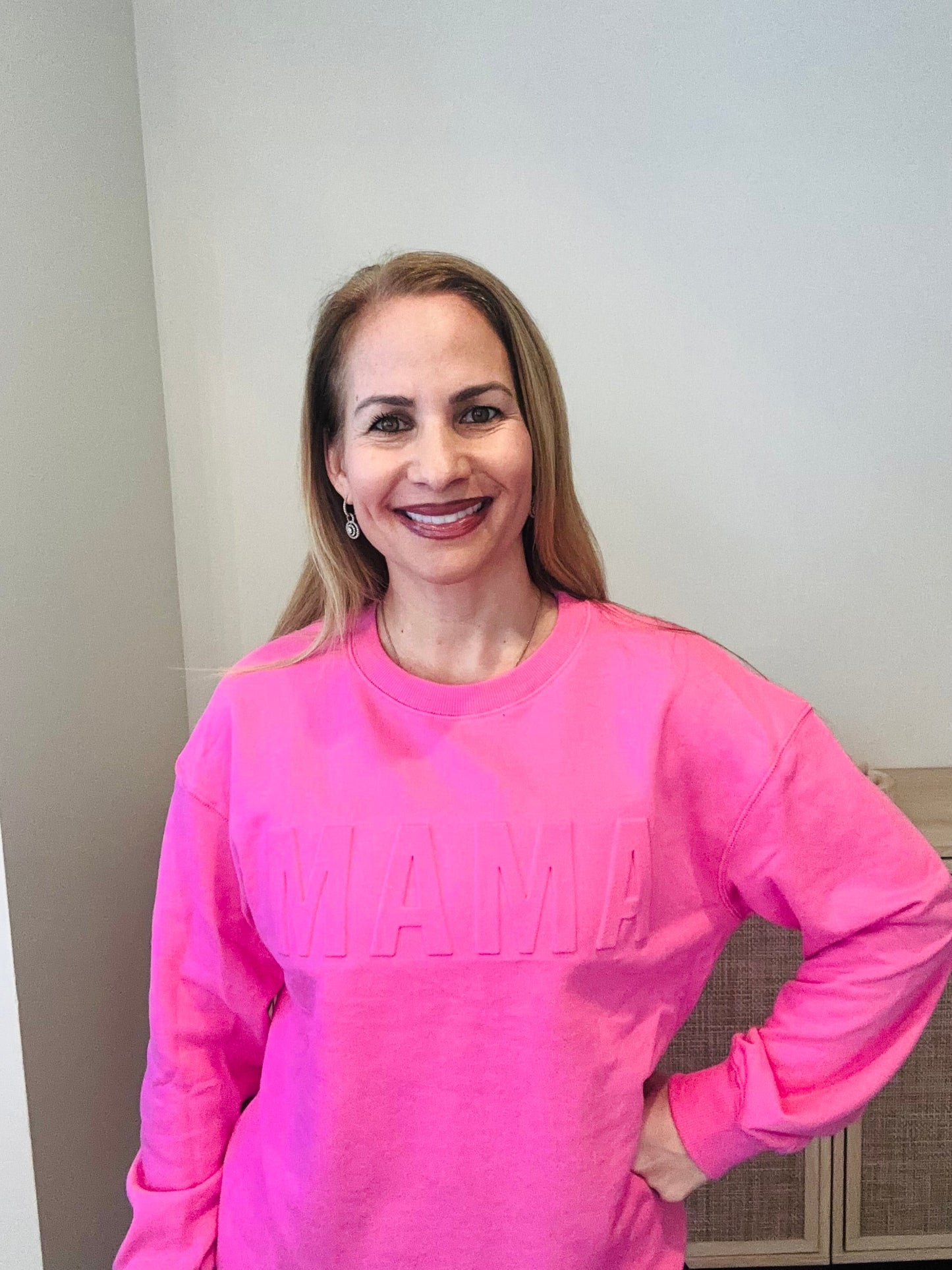 (Copy) MAMA Puff Print Sweatshirt