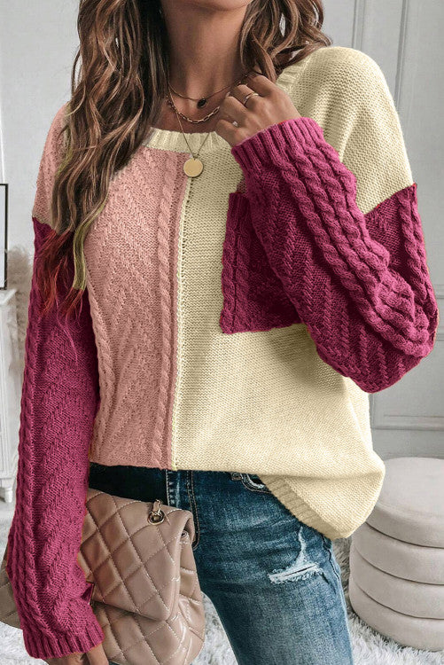 Pocketed Knit Sweater
