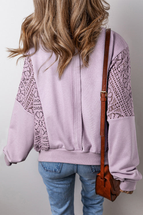 Lace Sweatshirts
