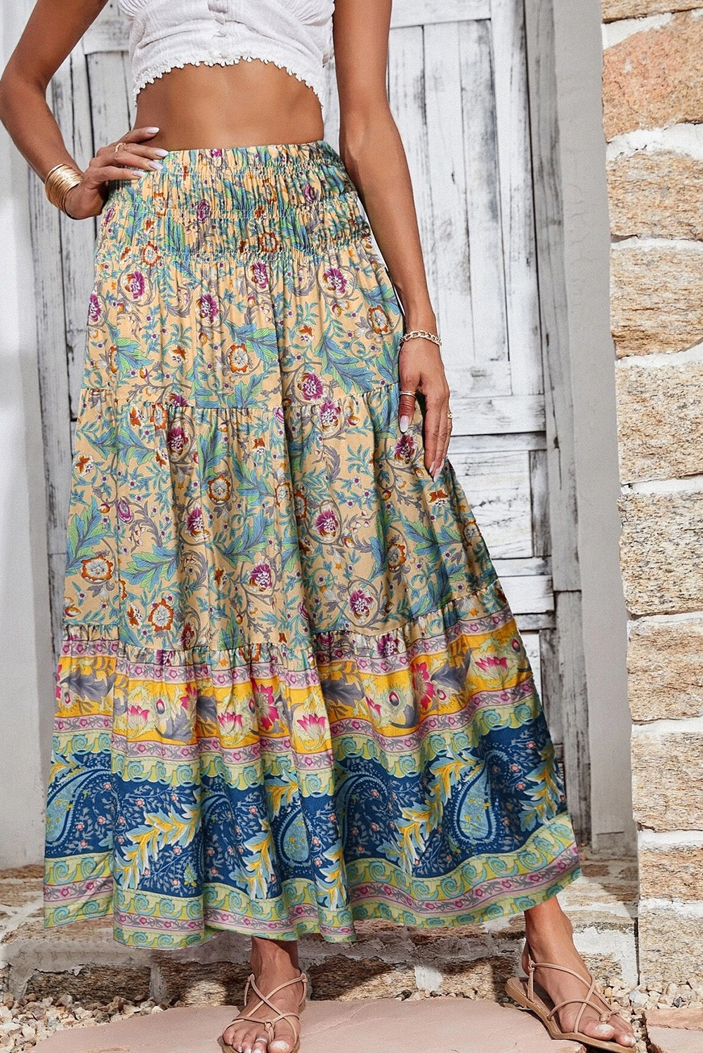 Boho Maxi Skirt