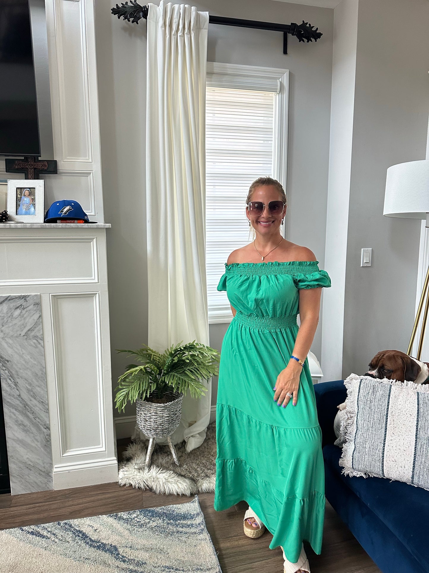 Maxi Dress Ruffle