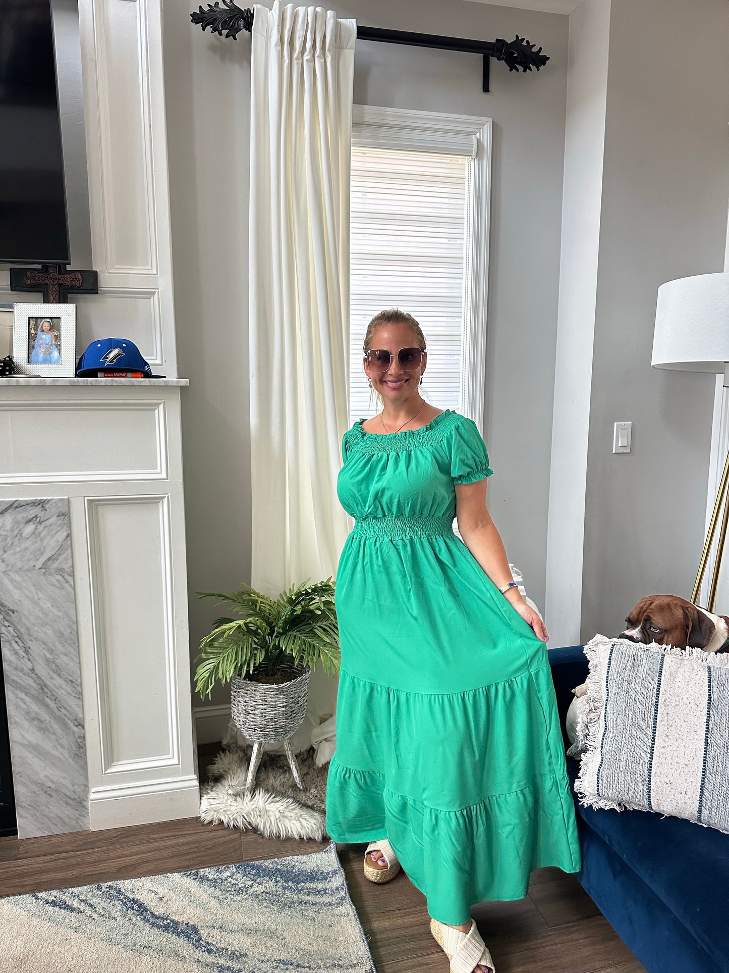 Maxi Dress Ruffle