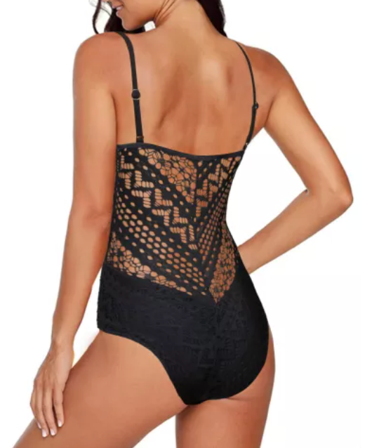 Lace One-Piece Swim