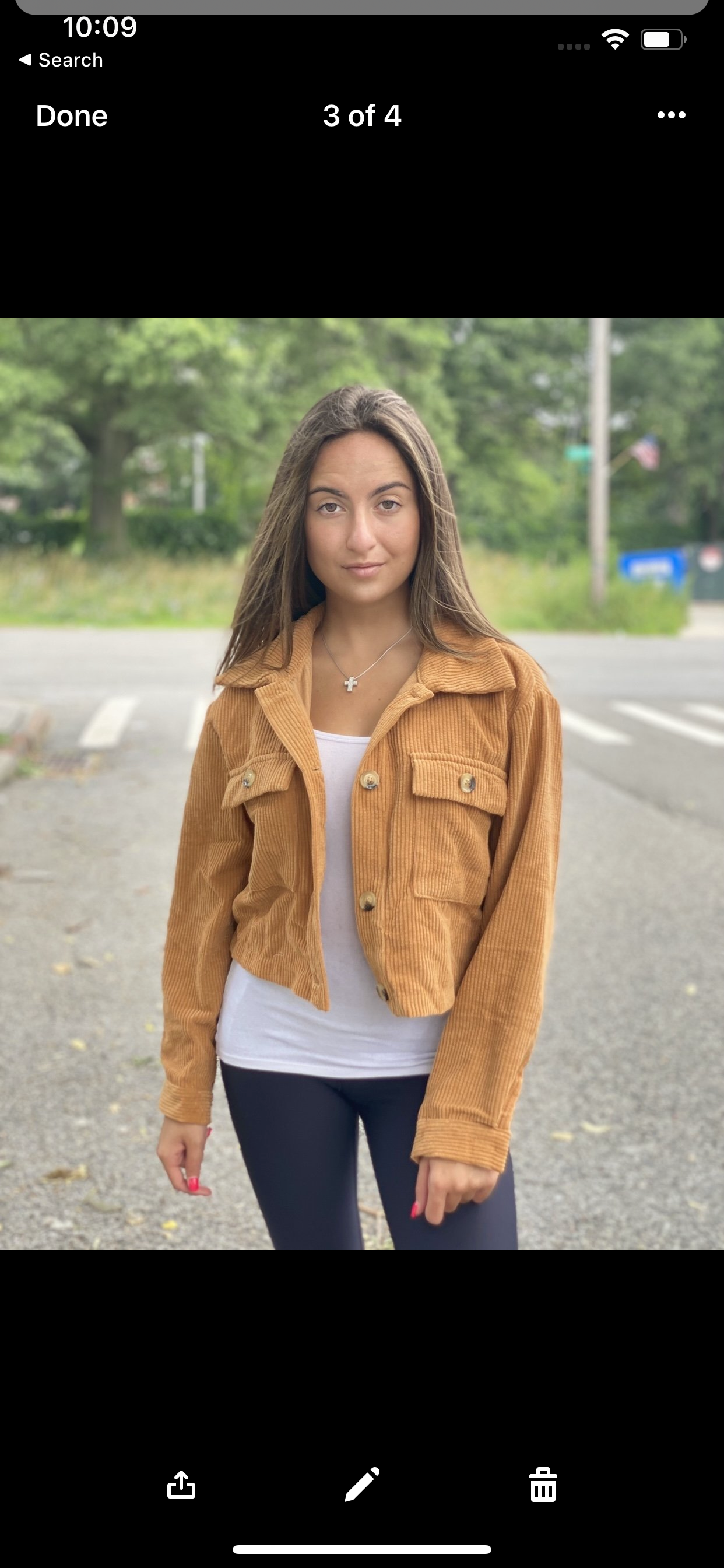 Mustard Crop Corduroy Shackets