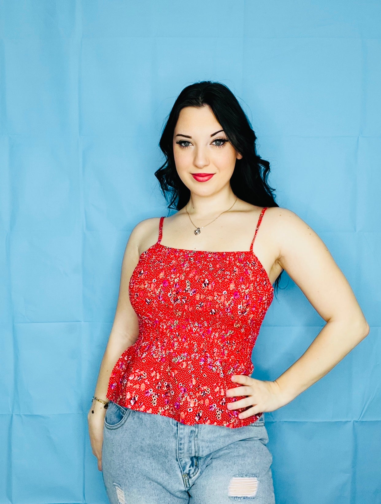Floral Tank Top