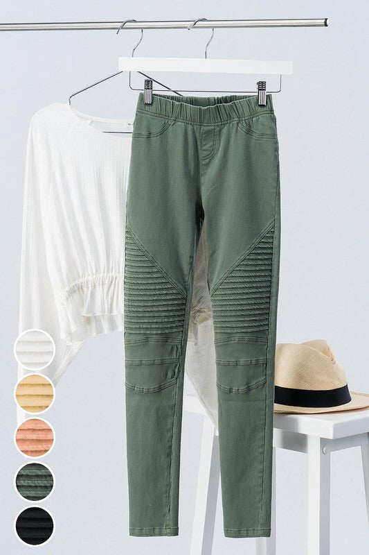 Jegging - THIGH STITCH RACER PANTS