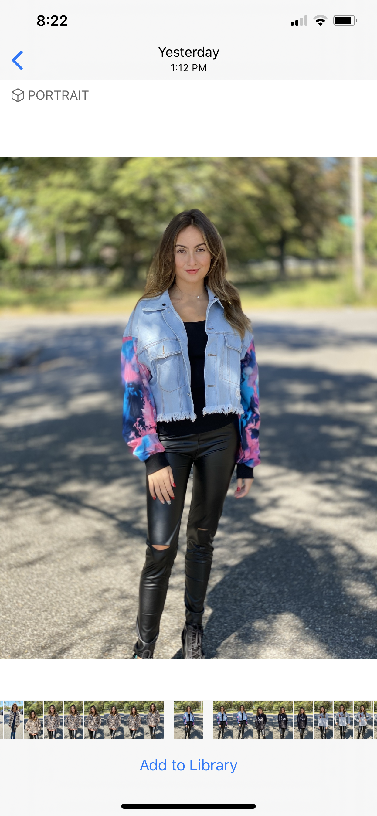 Tye dye jackets denim