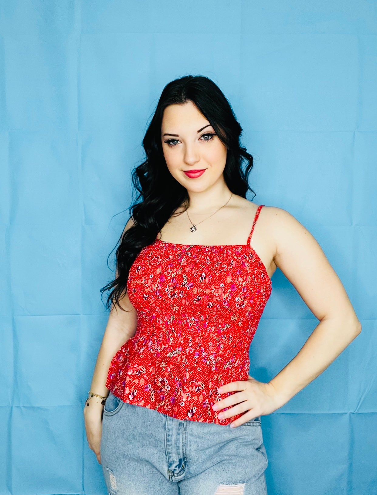 Floral Tank Top