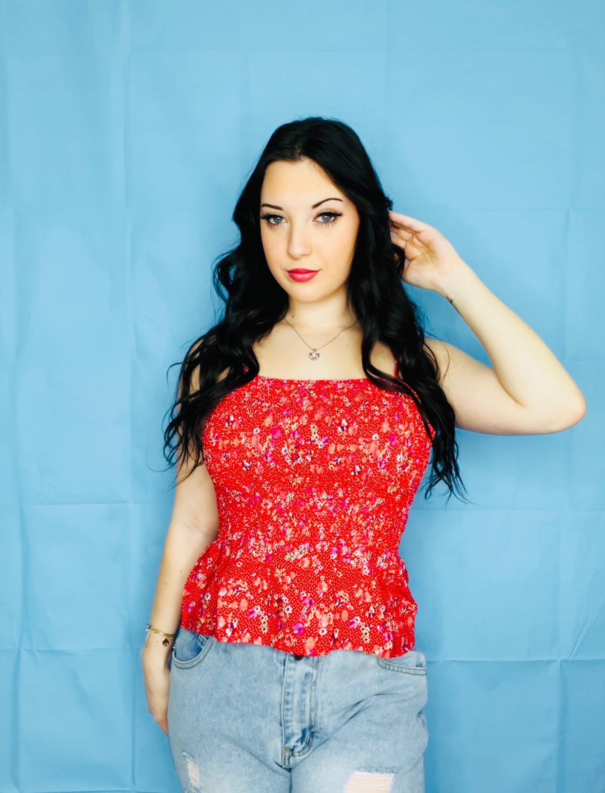 Floral Tank Top