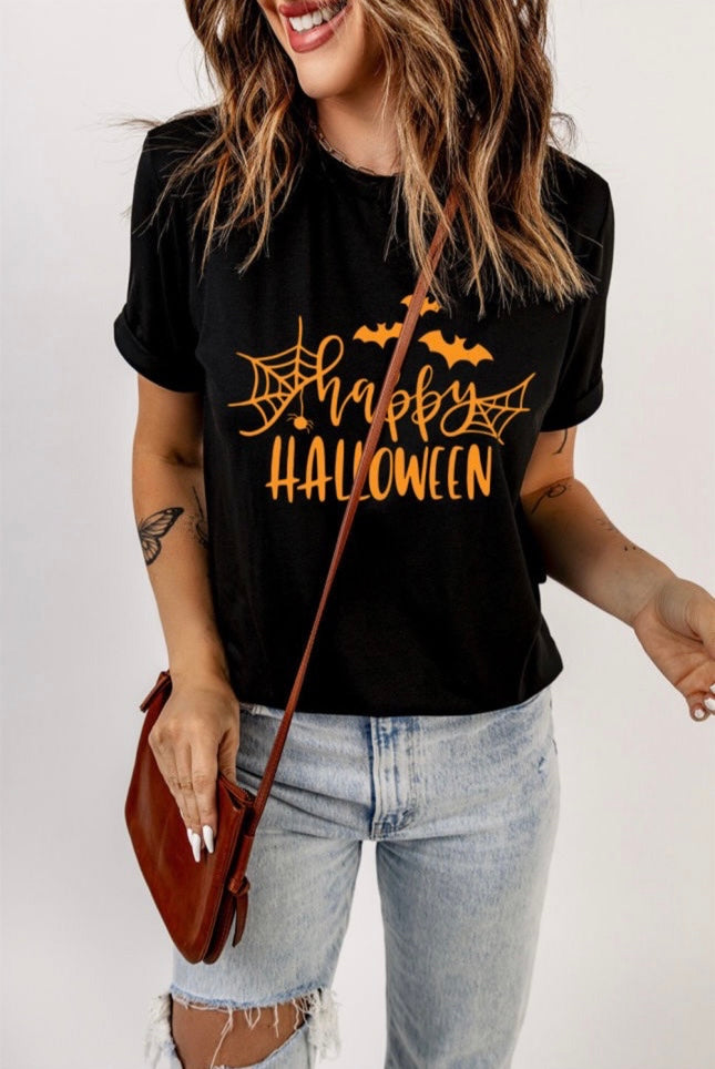 Happ Halloween graphic t-shirt