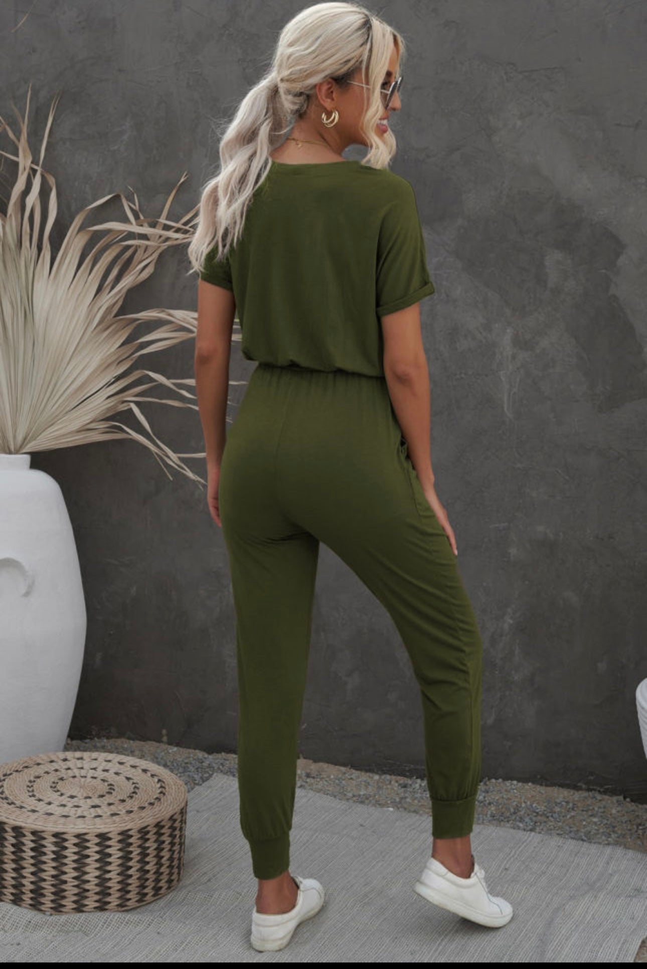 Green Jumpsuit