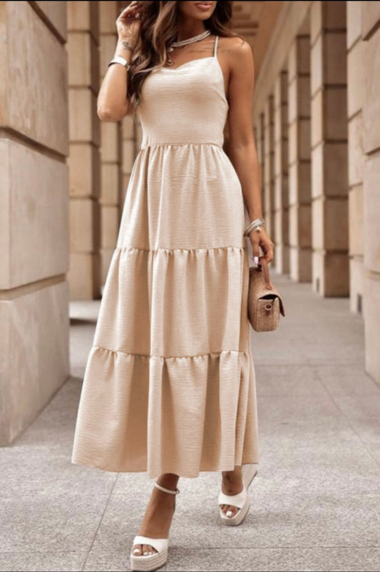 Maxi Dress Beige