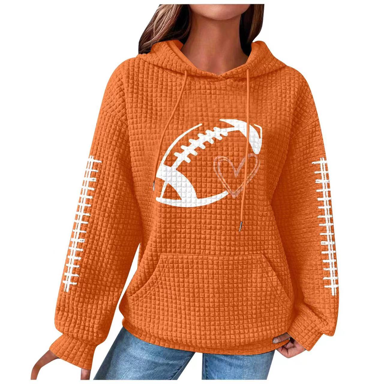 Waffle Footbal Hoodie