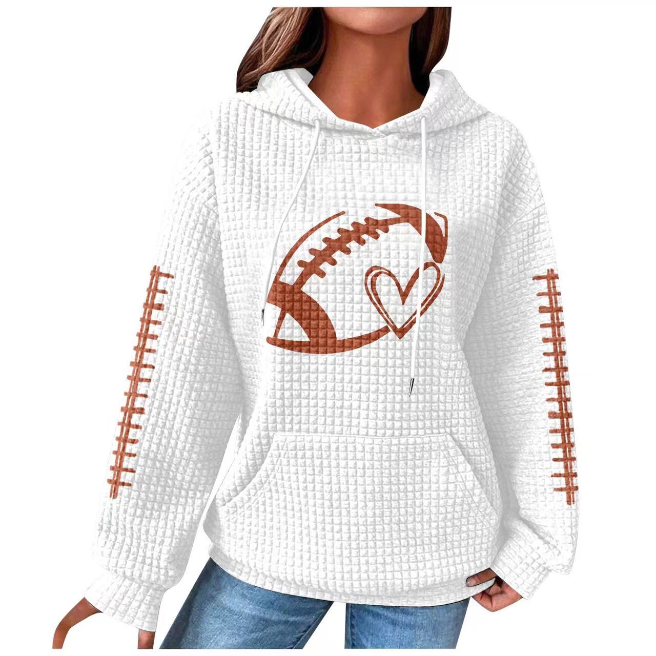 Waffle Footbal Hoodie