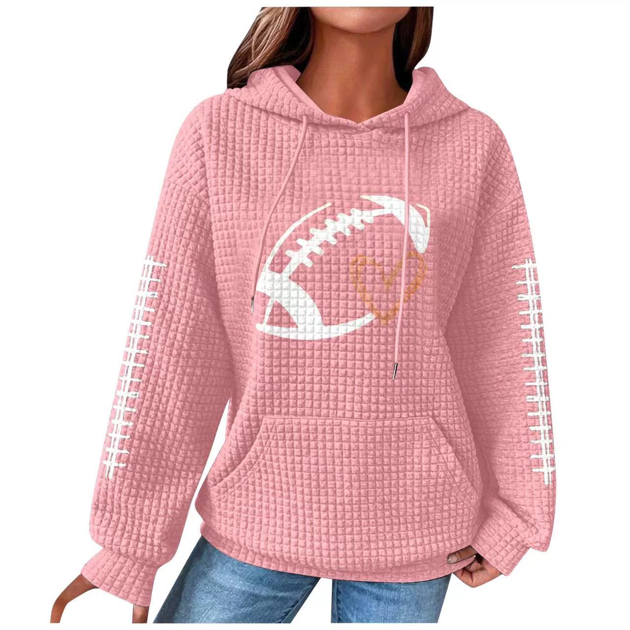 Waffle Footbal Hoodie