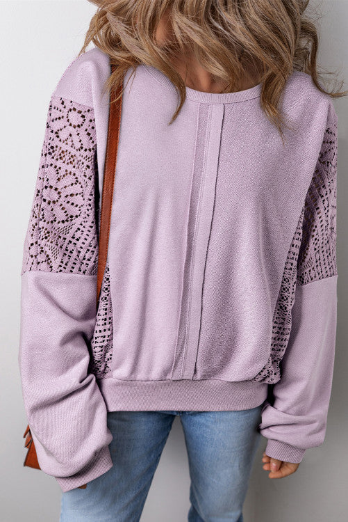 Lace Sweatshirts