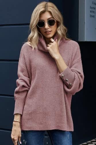 Button Arm Sweater