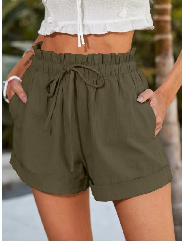 Drawstring Casual shorts