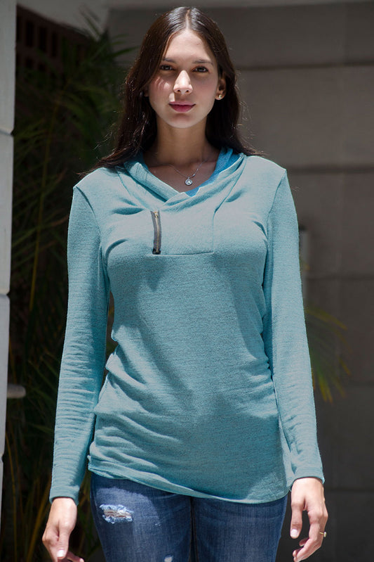 Zipper Pullover Top (Wholesale)