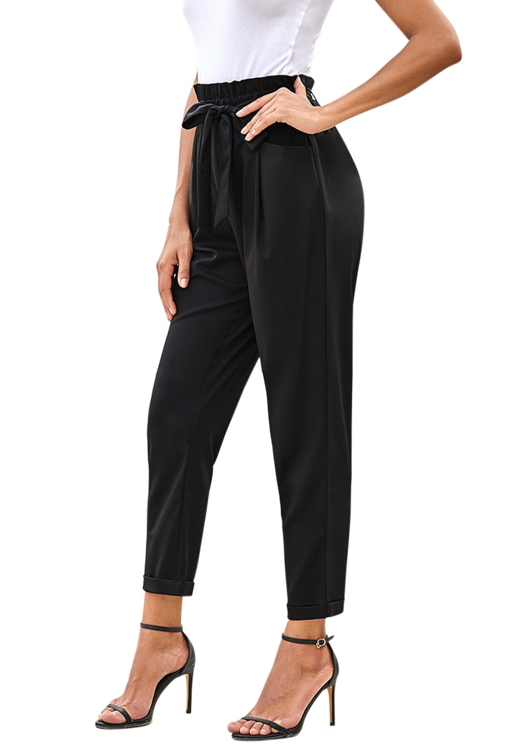 Fancy Pocketed Pants - 2 Colors