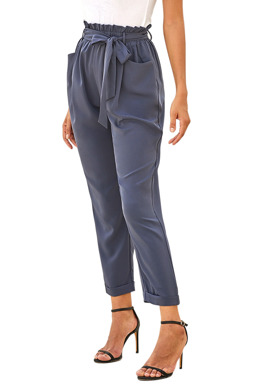 Fancy Pocketed Pants - 2 Colors