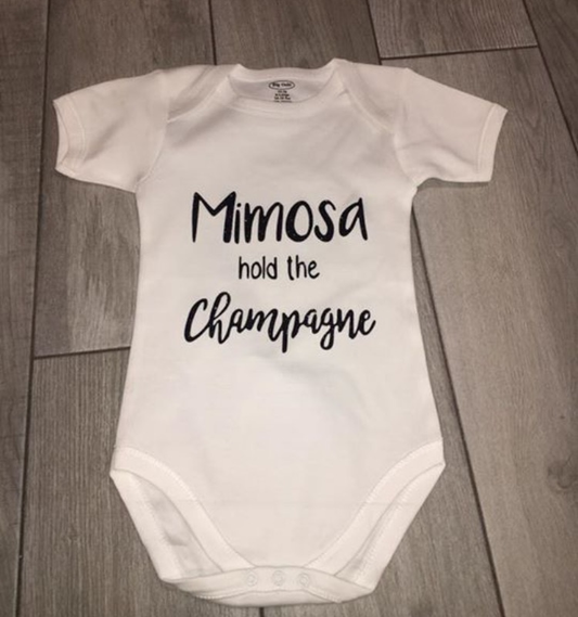 Mimosa Hold the Champagne