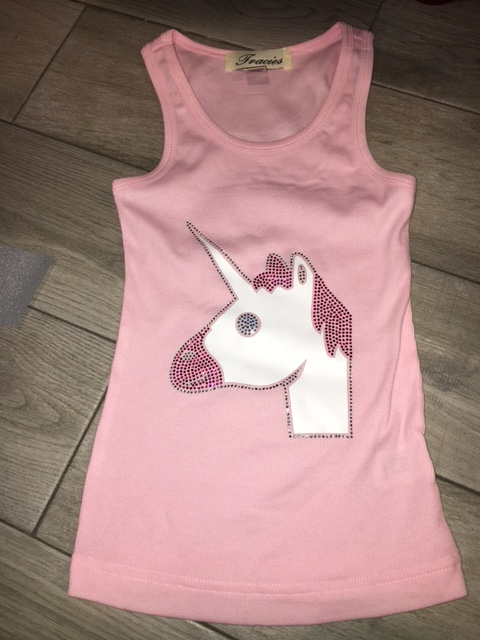 Pink Unicorn Tank