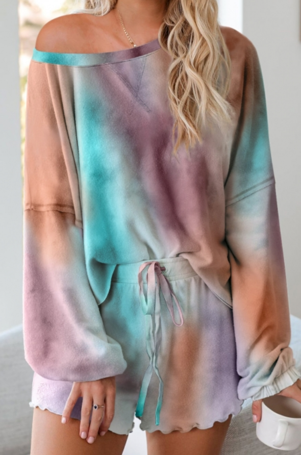 Tie Dye Loungewear Set