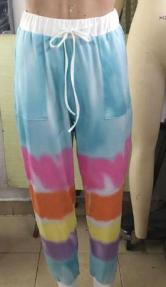 Tye dye jogger 3 colors