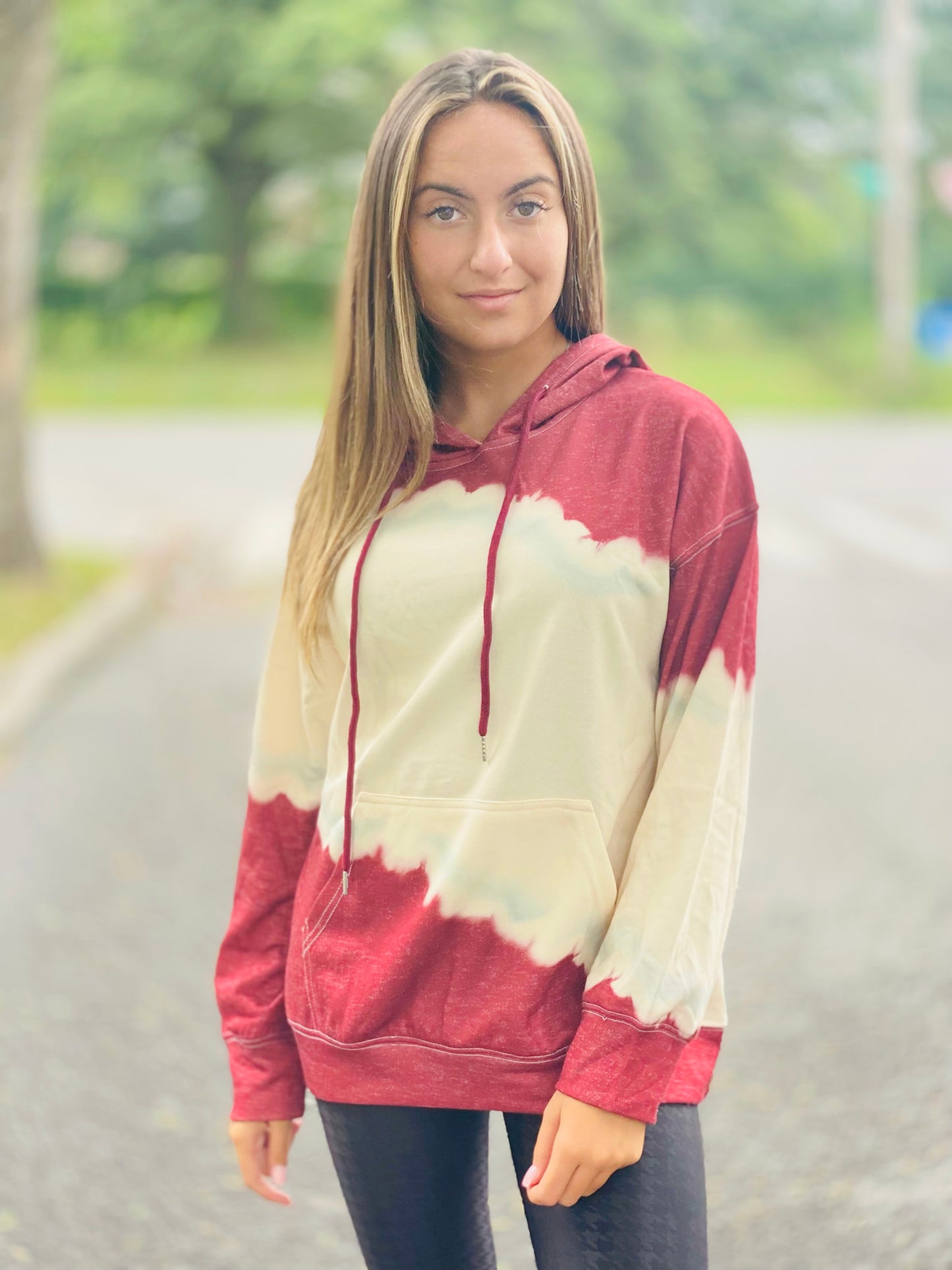 Tie Dye Hoodie Sweatshirt