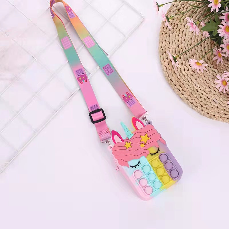 Pop It Unicorn Crossbody