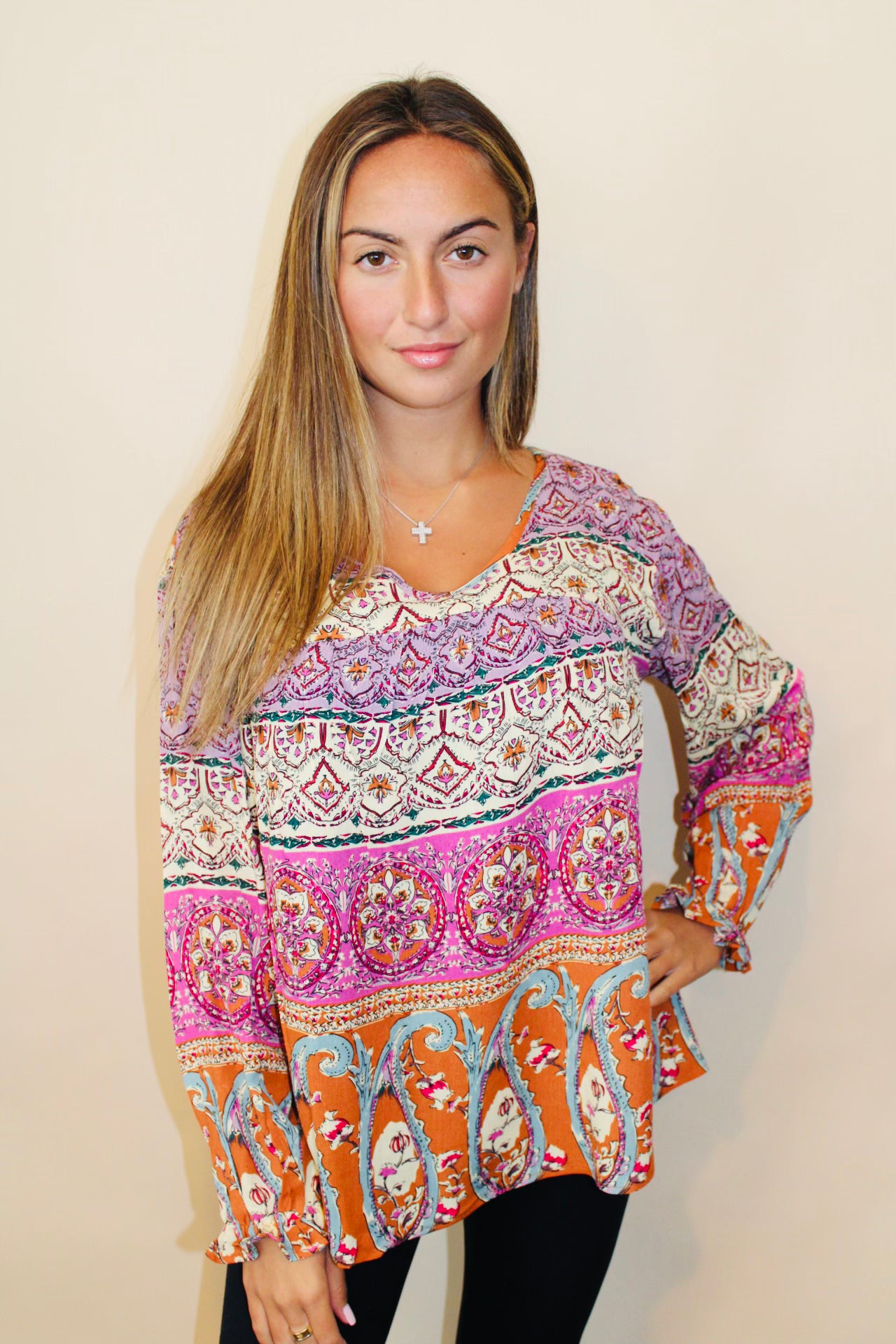 Multicolor Printed Blouse