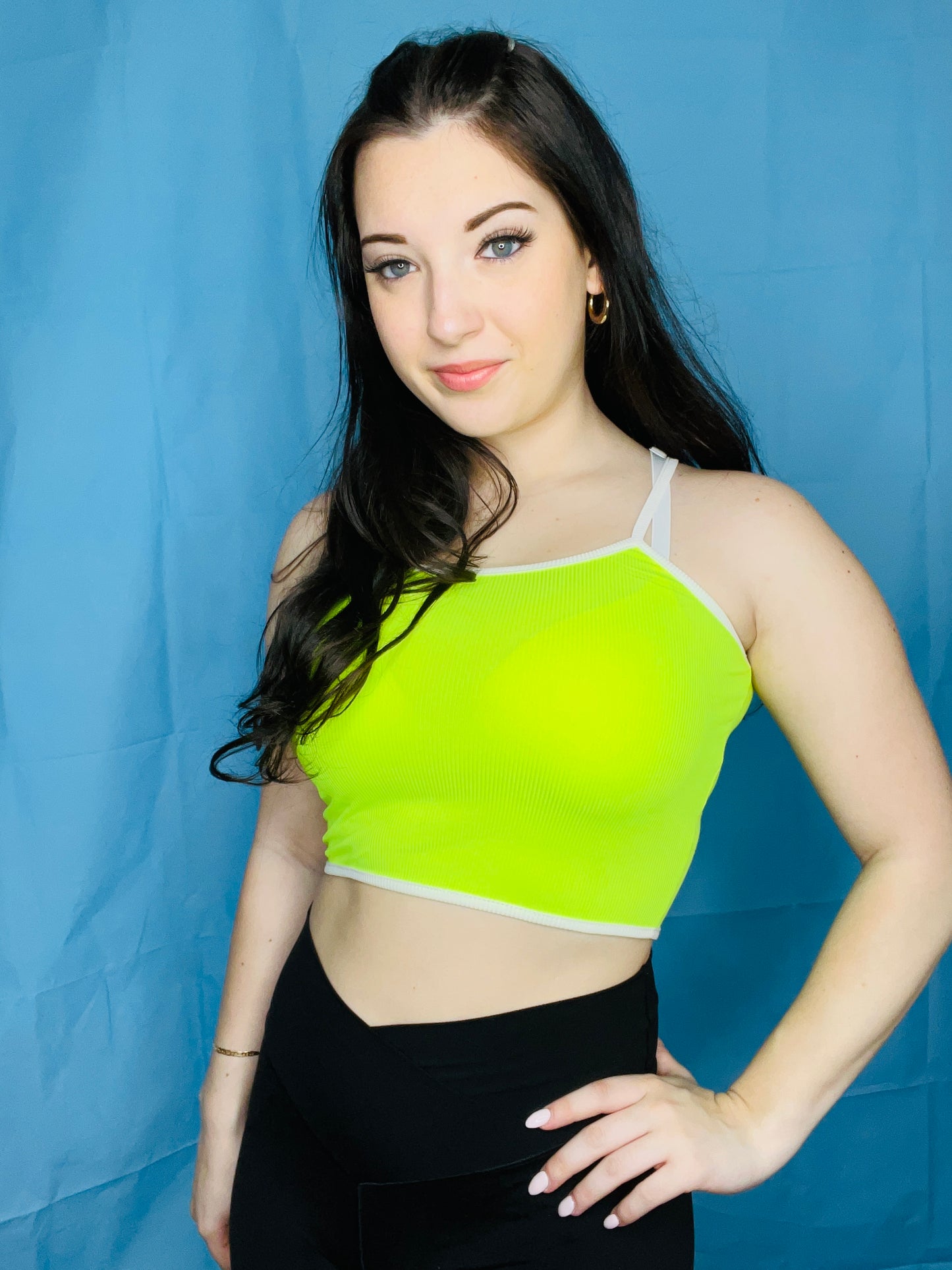 Neon Green Tank Top