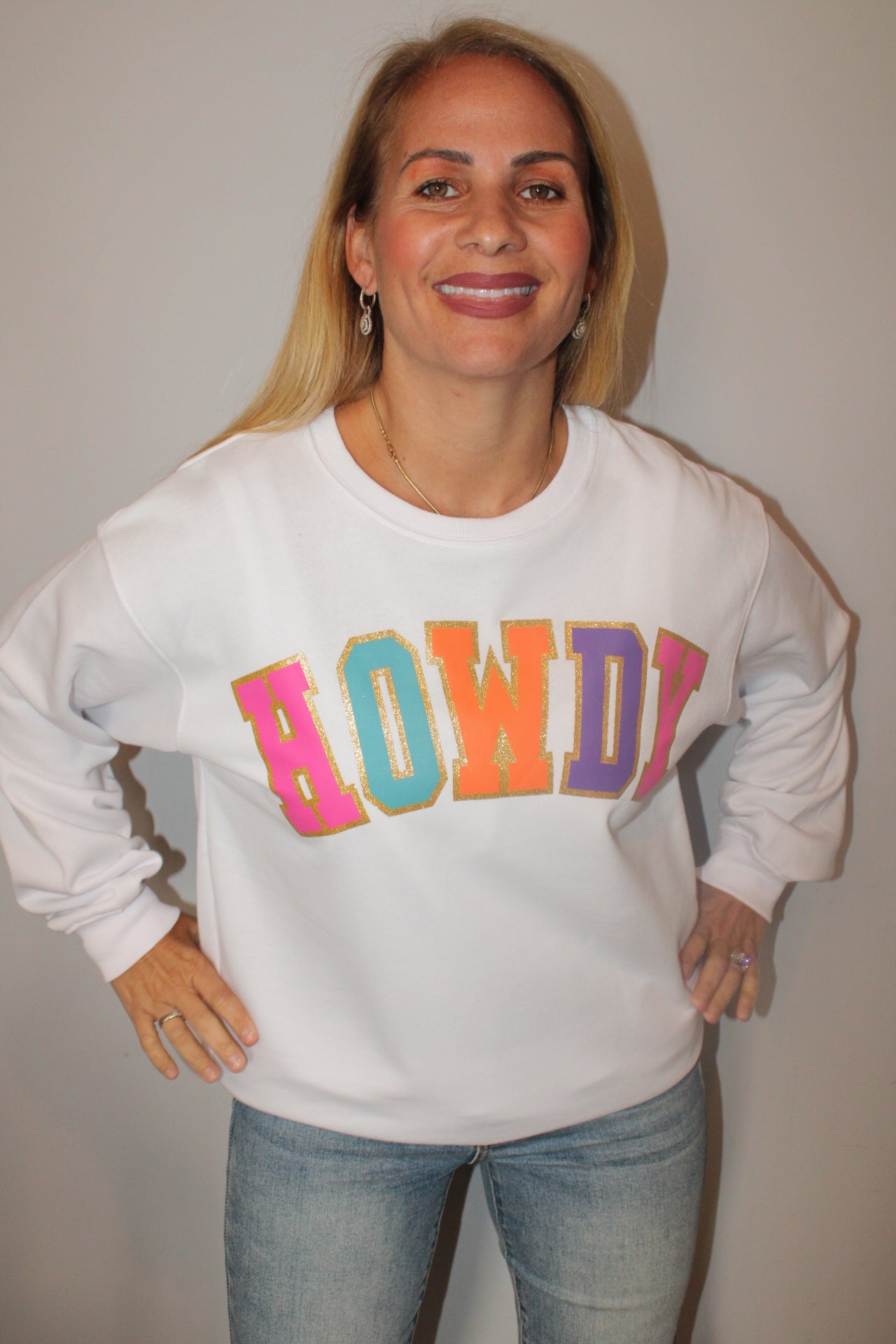 Howdy Graphic sweatshirt