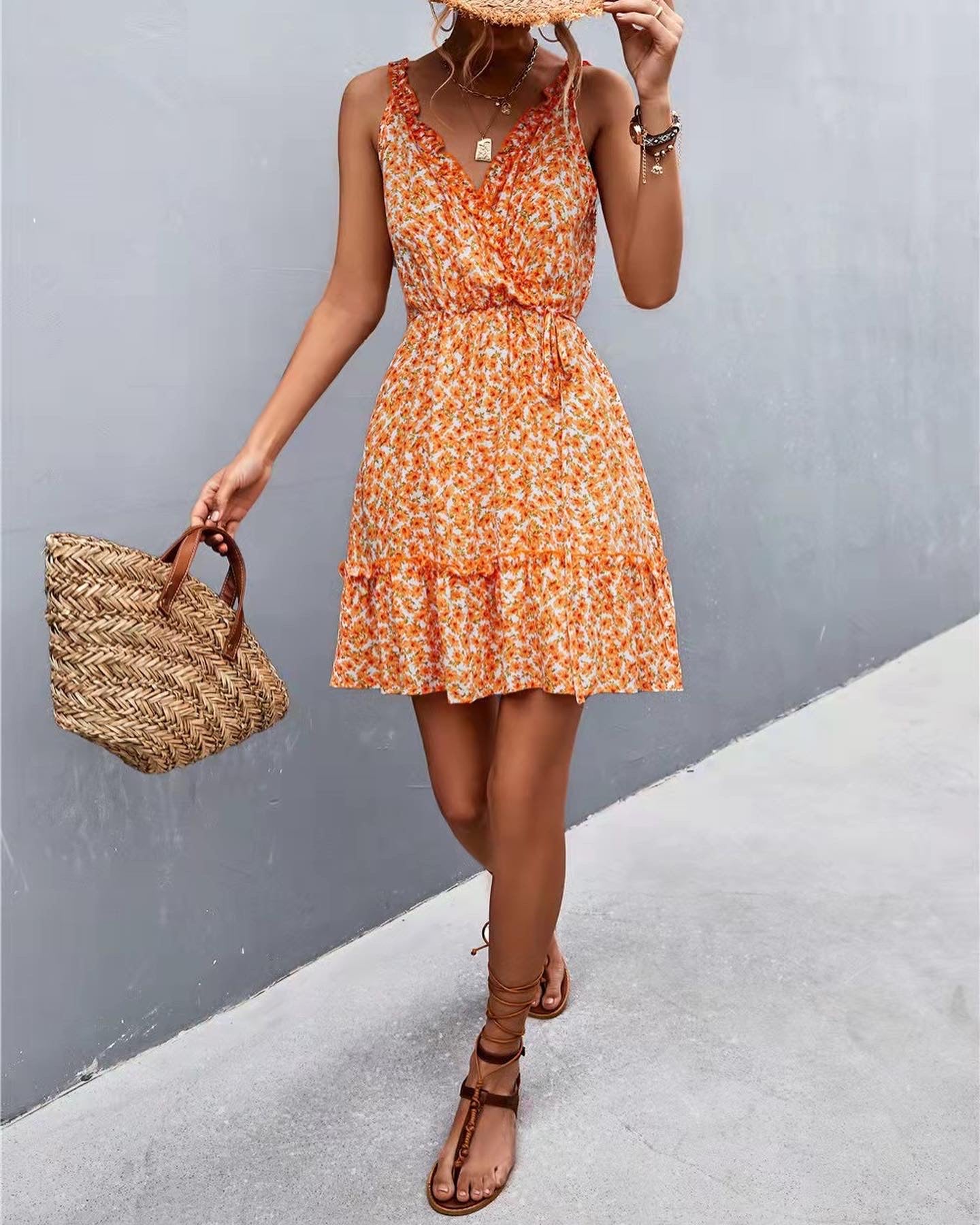 Floral Tank Dress