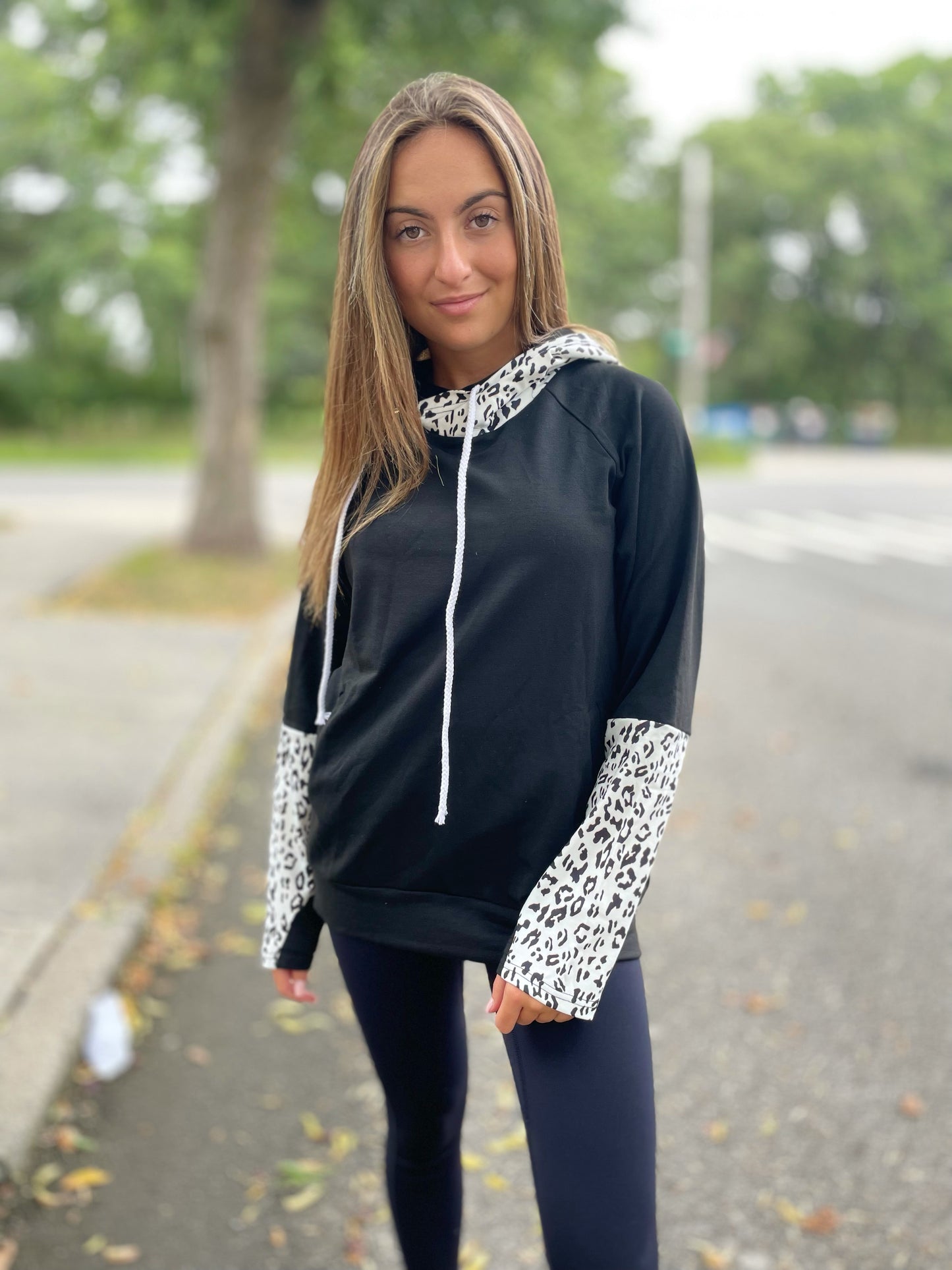 Black Cheetah hoodie