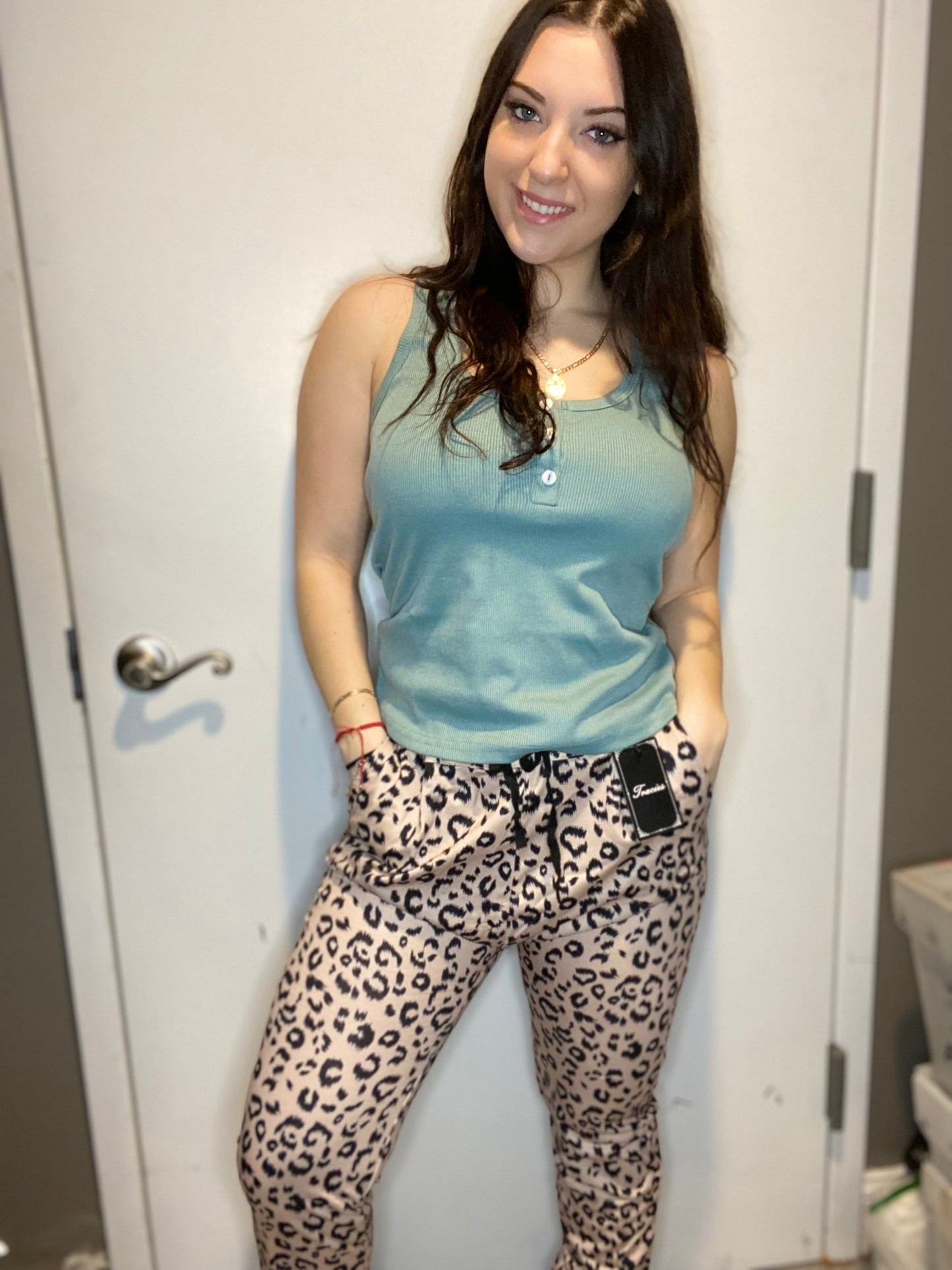 Leopard Joggers