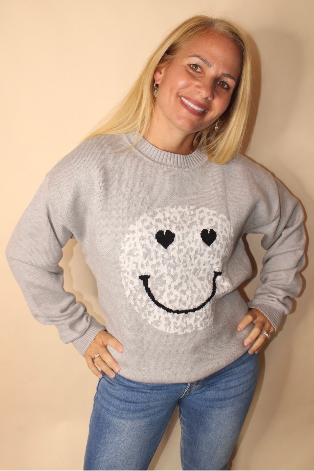 Smile Knit Sweater