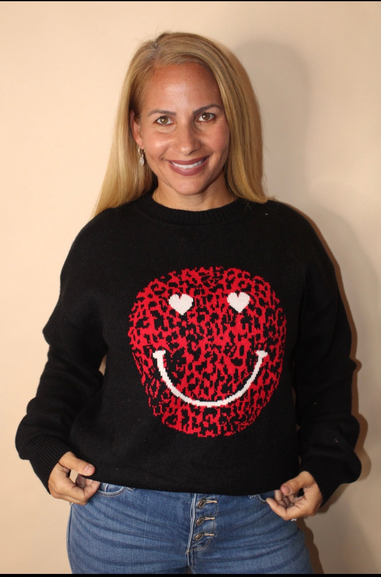 Smile Knit Sweater