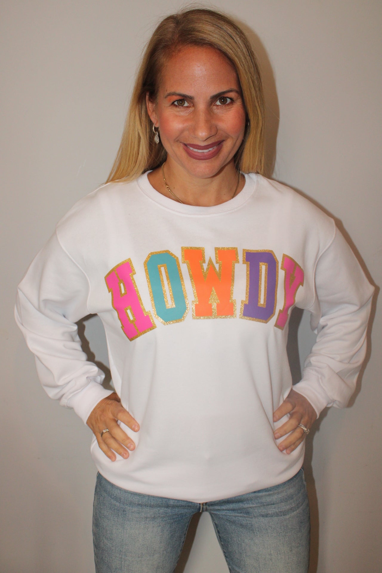 Howdy Graphic sweatshirt