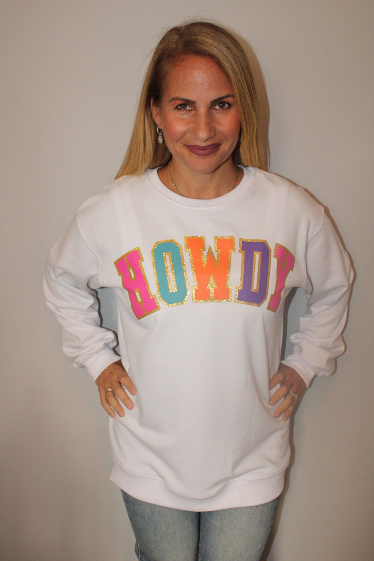 Howdy Graphic sweatshirt