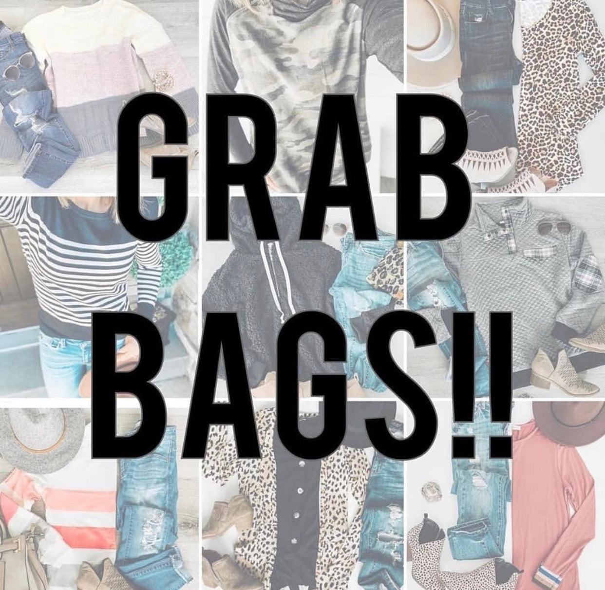 Grab bag women’s - you will get 3 items picked from us