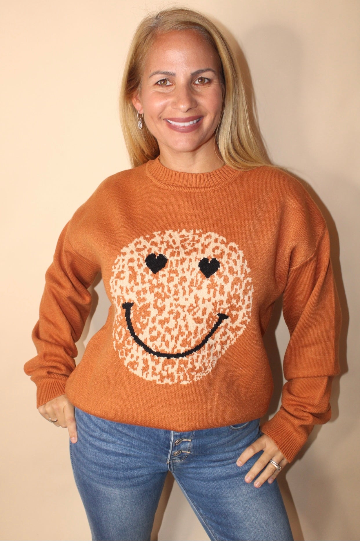 Smile Knit Sweater