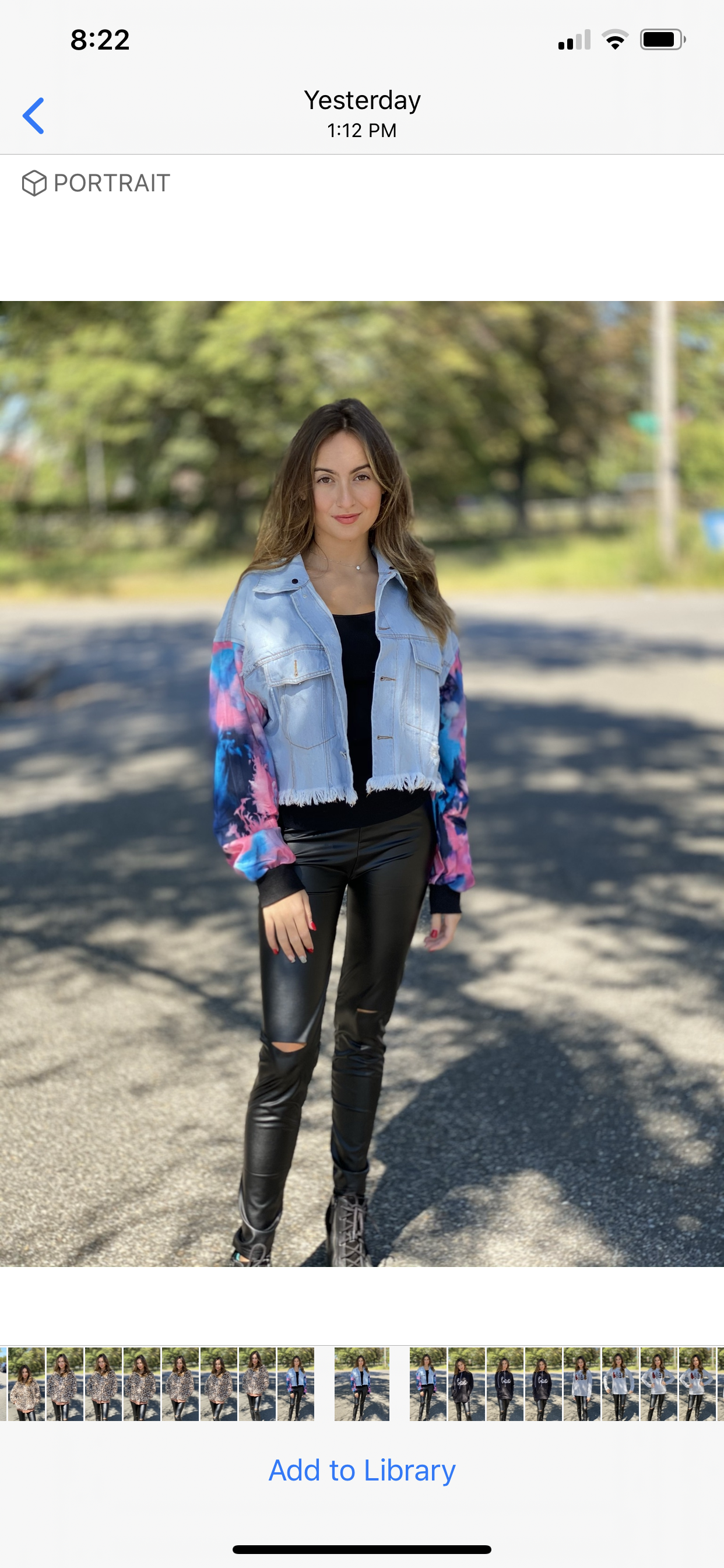 Tye dye jackets denim