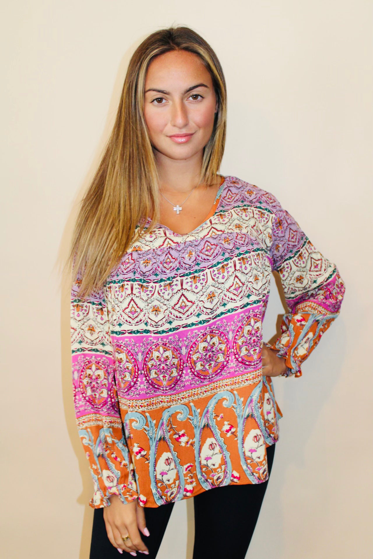 Multicolor Printed Blouse