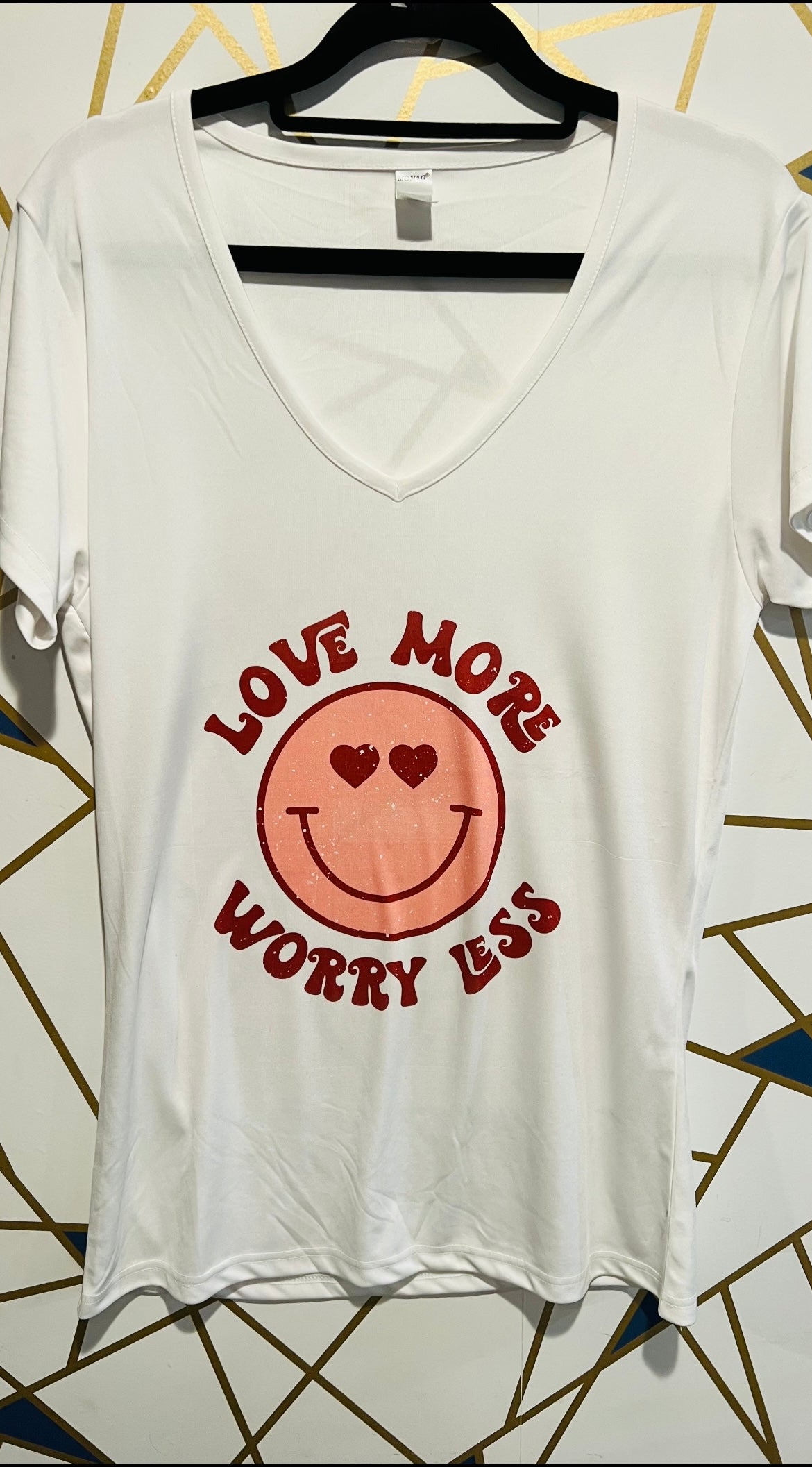 Love More Worry Less T-Shirt