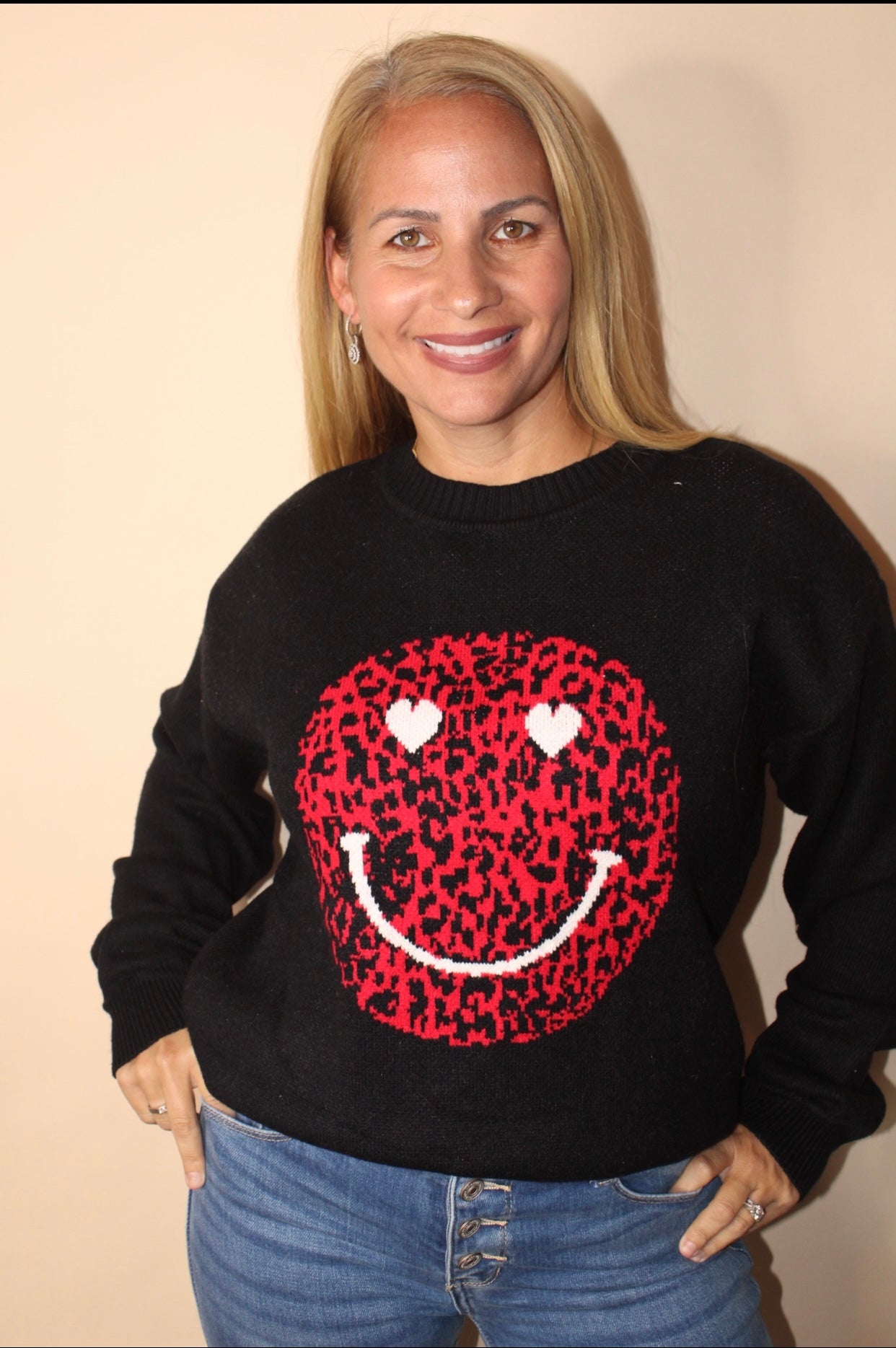 Smile Knit Sweater